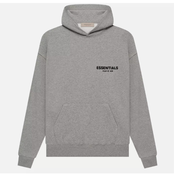 Fear of God Essentials Hoodie Dark Oatmeal Sz XL NWT 100% Authentic - Picture 4 of 7